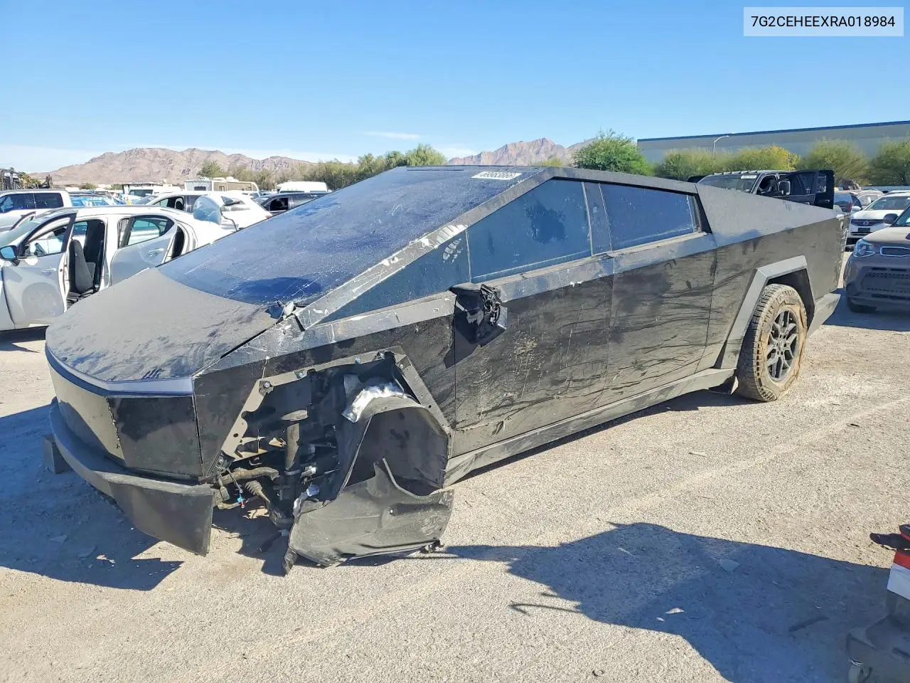 TESLA CYBERTRUCK 2024, VIN 7G2CEHEEXRA018984