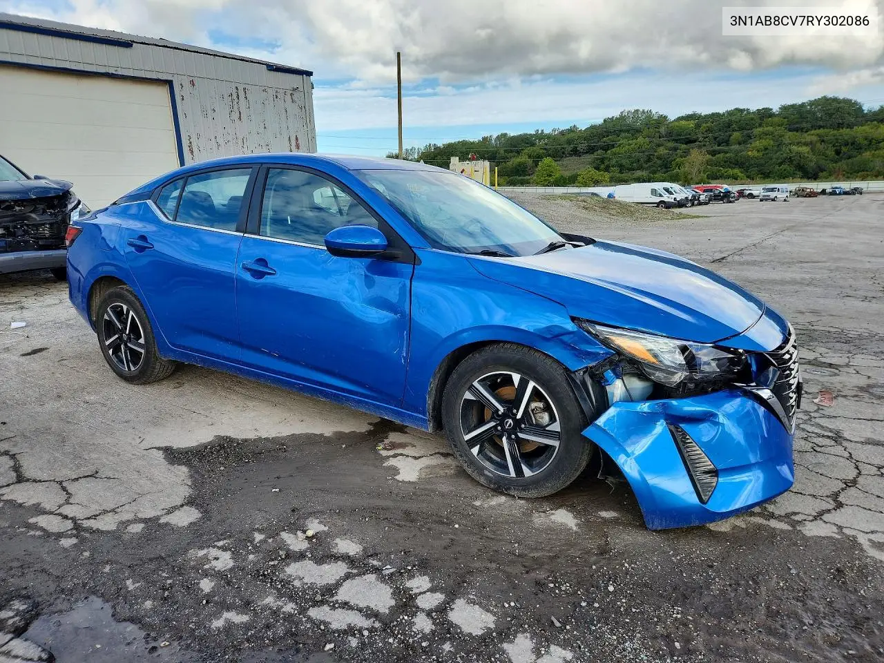 2024 NISSAN SENTRA VIN 3N1AB8CV7RY302086 — фото 4