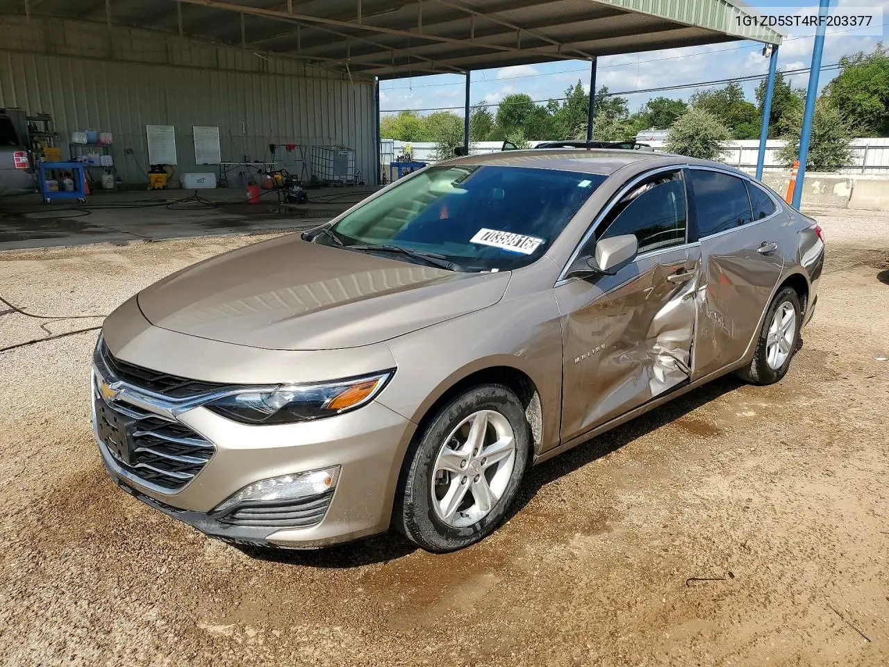 CHEVROLET MALIBU 2024, VIN 1G1ZD5ST4RF203377