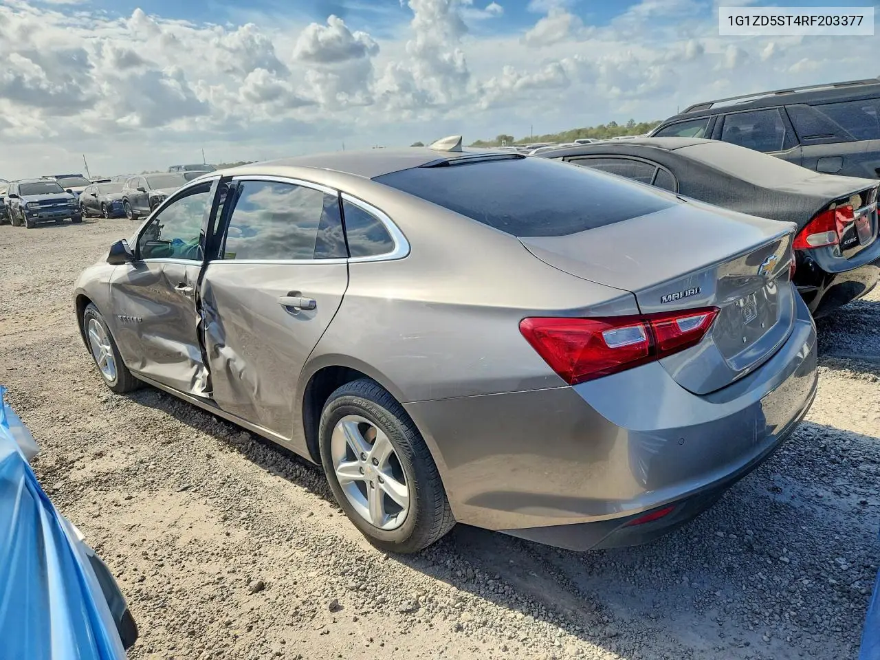 2024 CHEVROLET MALIBU VIN 1G1ZD5ST4RF203377 — фото 2