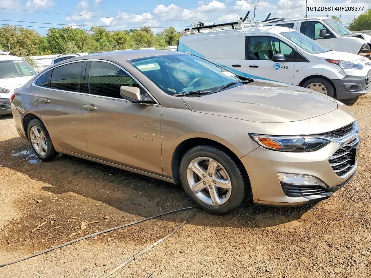 2024 CHEVROLET MALIBU VIN 1G1ZD5ST4RF203377 — фото 4