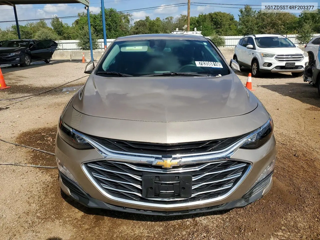 2024 CHEVROLET MALIBU VIN 1G1ZD5ST4RF203377 — фото 5