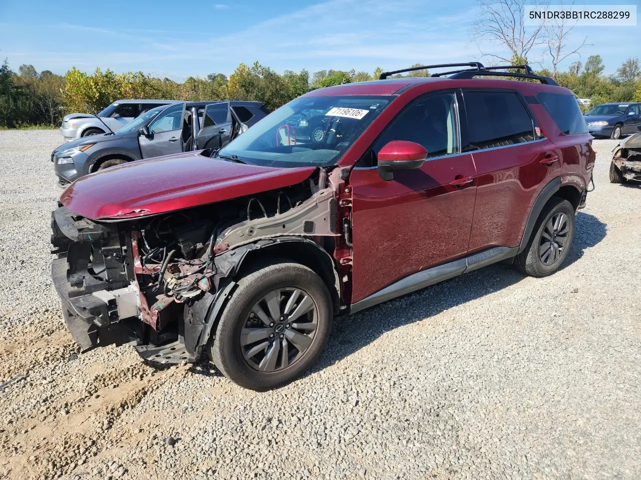 NISSAN PATHFINDER 2024, VIN 5N1DR3BB1RC288299