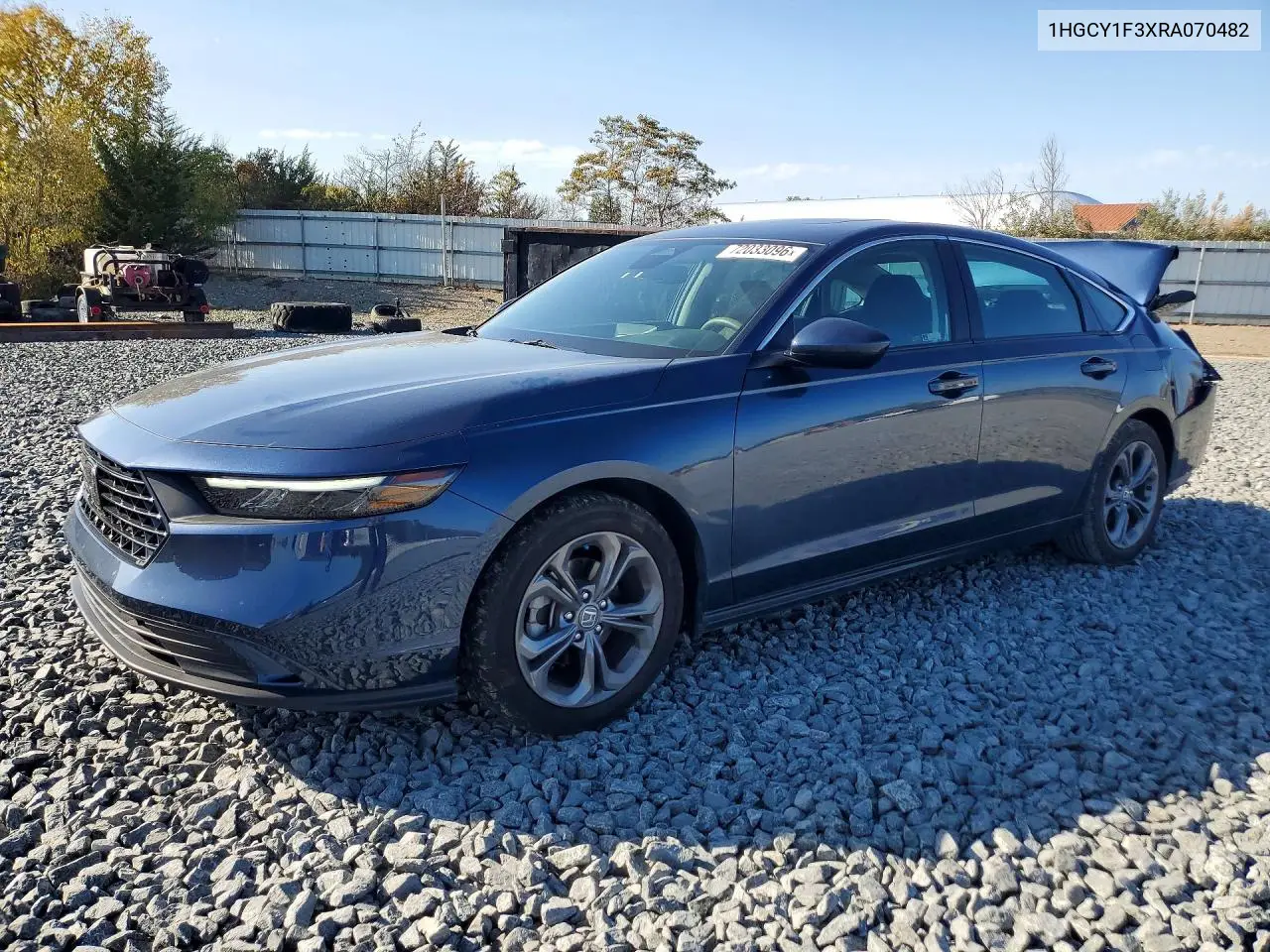 HONDA ACCORD 2024, VIN 1HGCY1F3XRA070482