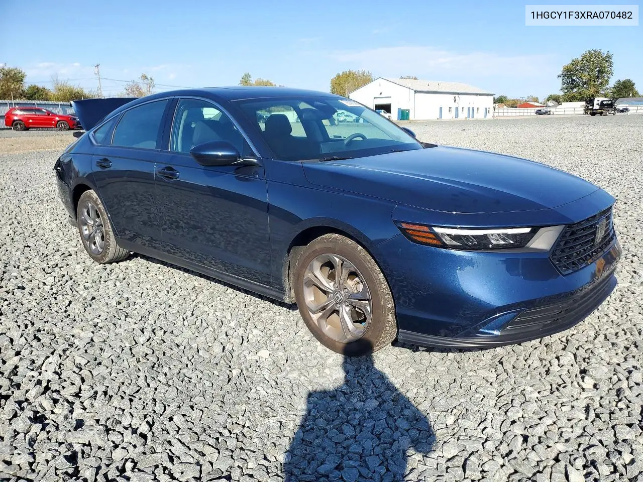 2024 HONDA ACCORD VIN 1HGCY1F3XRA070482 — фото 4