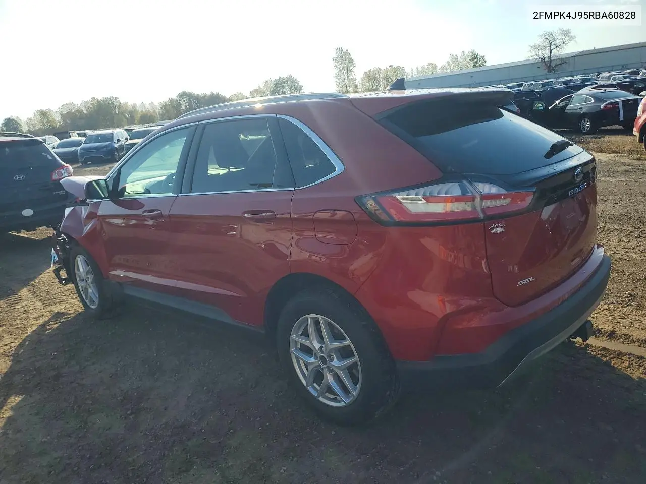 2024 FORD EDGE VIN 2FMPK4J95RBA60828 — фото 2