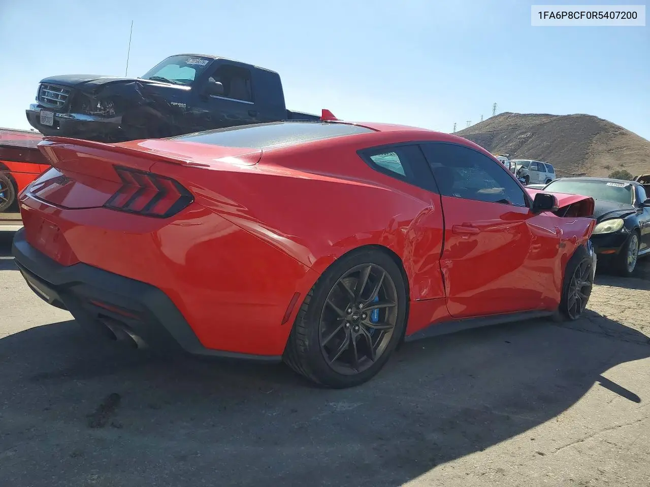 2024 FORD MUSTANG VIN 1FA6P8CF0R5407200 — фото 3