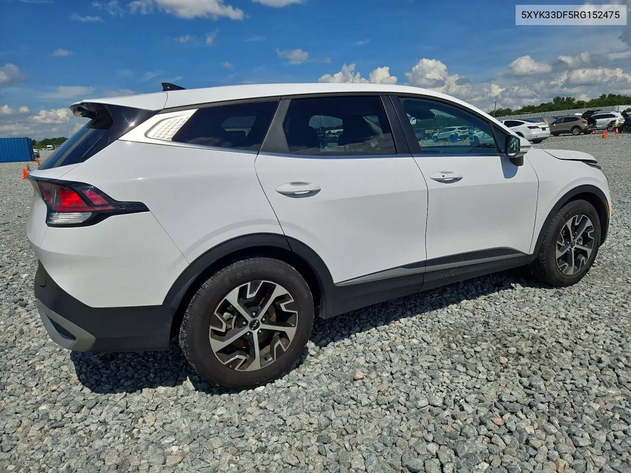 2024 KIA SPORTAGE VIN 5XYK33DF5RG152475 — фото 3
