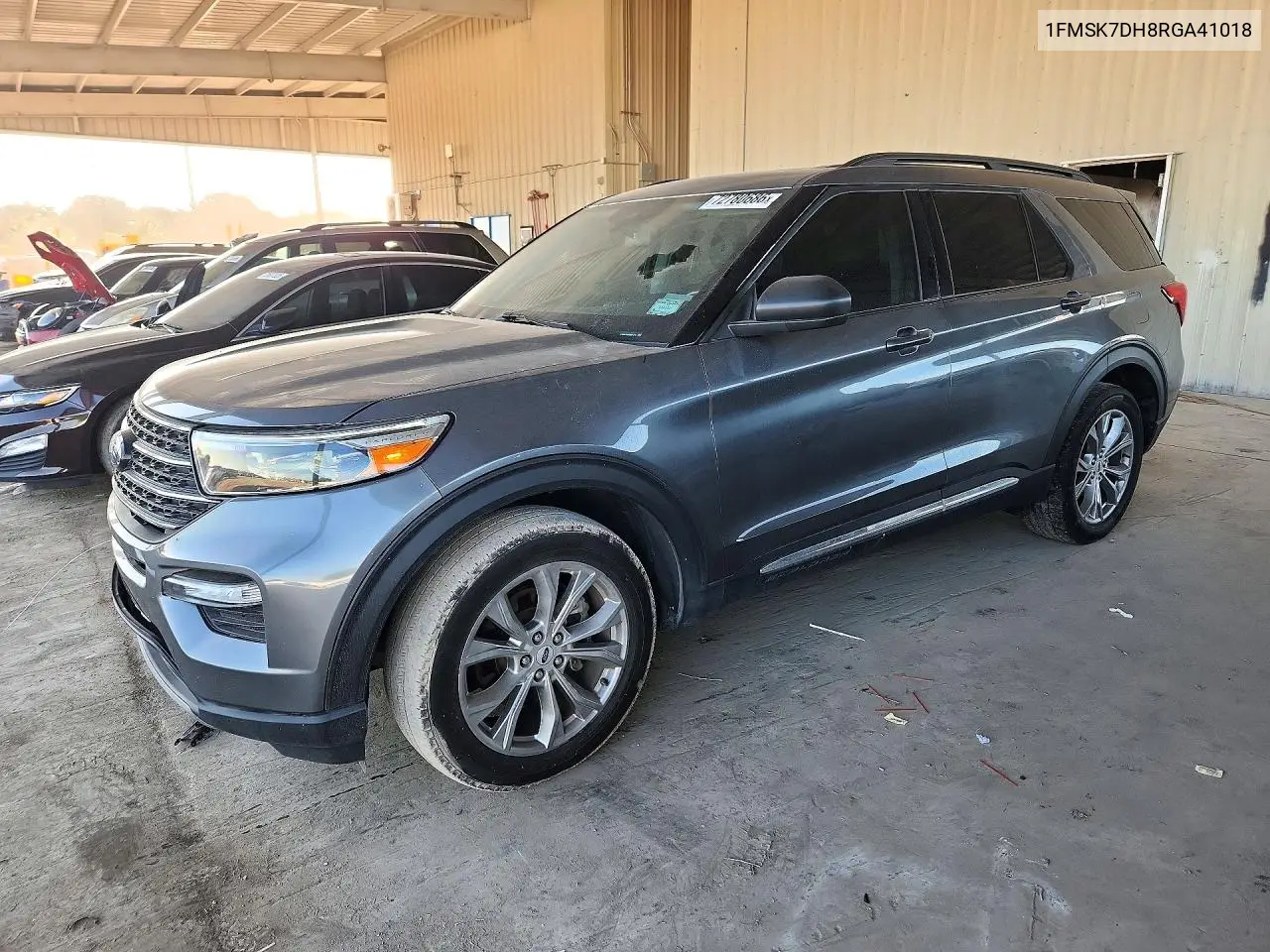 FORD EXPLORER 2024, VIN 1FMSK7DH8RGA41018