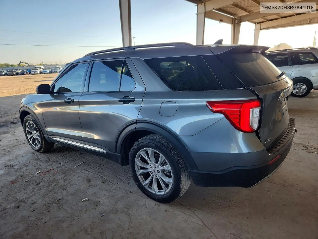2024 FORD EXPLORER VIN 1FMSK7DH8RGA41018 — фото 2