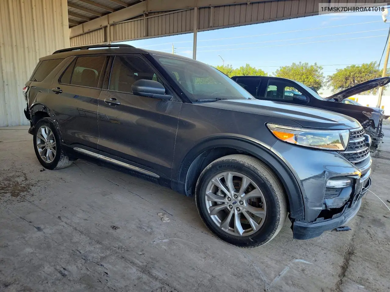 2024 FORD EXPLORER VIN 1FMSK7DH8RGA41018 — фото 4