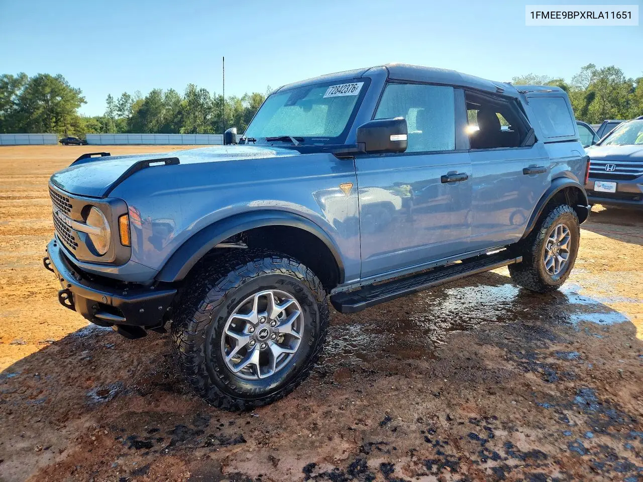 FORD BRONCO 2024, VIN 1FMEE9BPXRLA11651