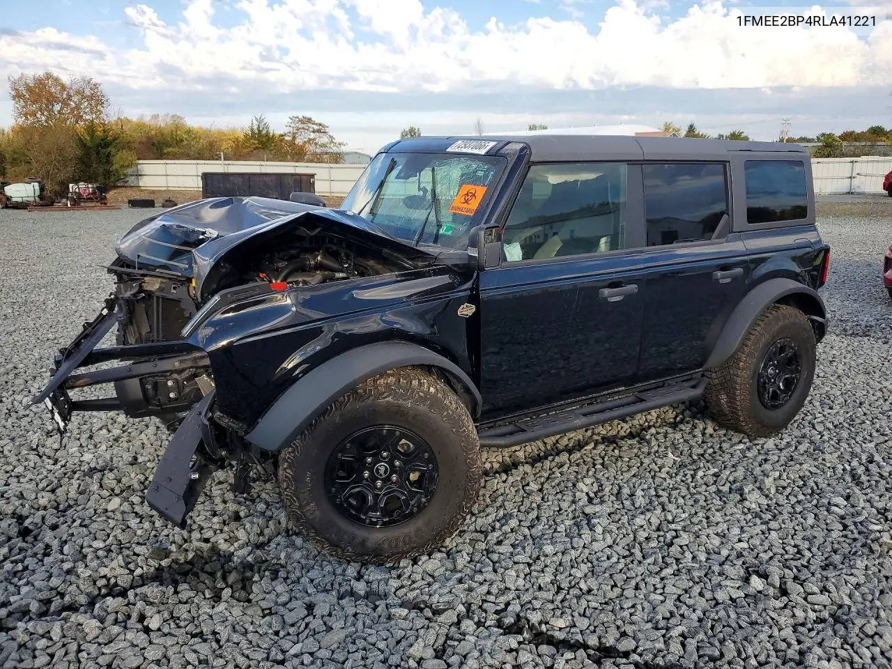 FORD BRONCO 2024, VIN 1FMEE2BP4RLA41221