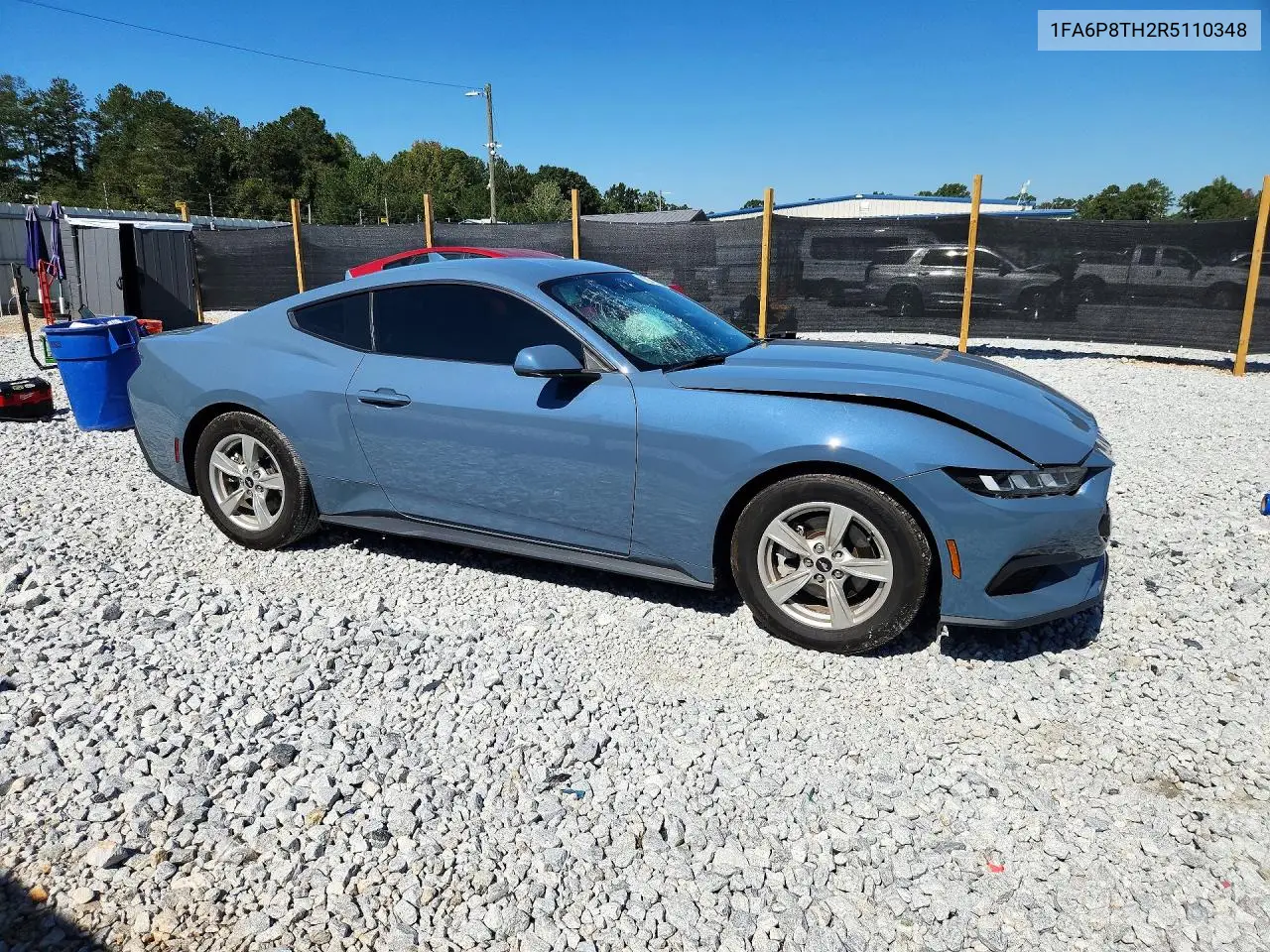 2024 FORD MUSTANG VIN 1FA6P8TH2R5110348 — фото 4