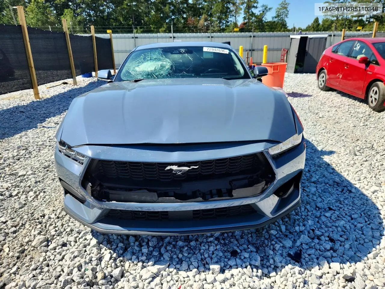2024 FORD MUSTANG VIN 1FA6P8TH2R5110348 — фото 5