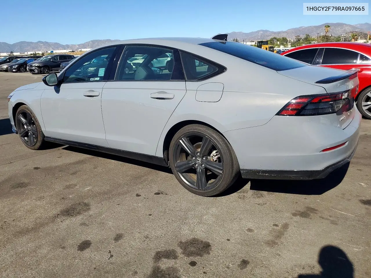 2024 HONDA ACCORD VIN 1HGCY2F79RA097665 — фото 2