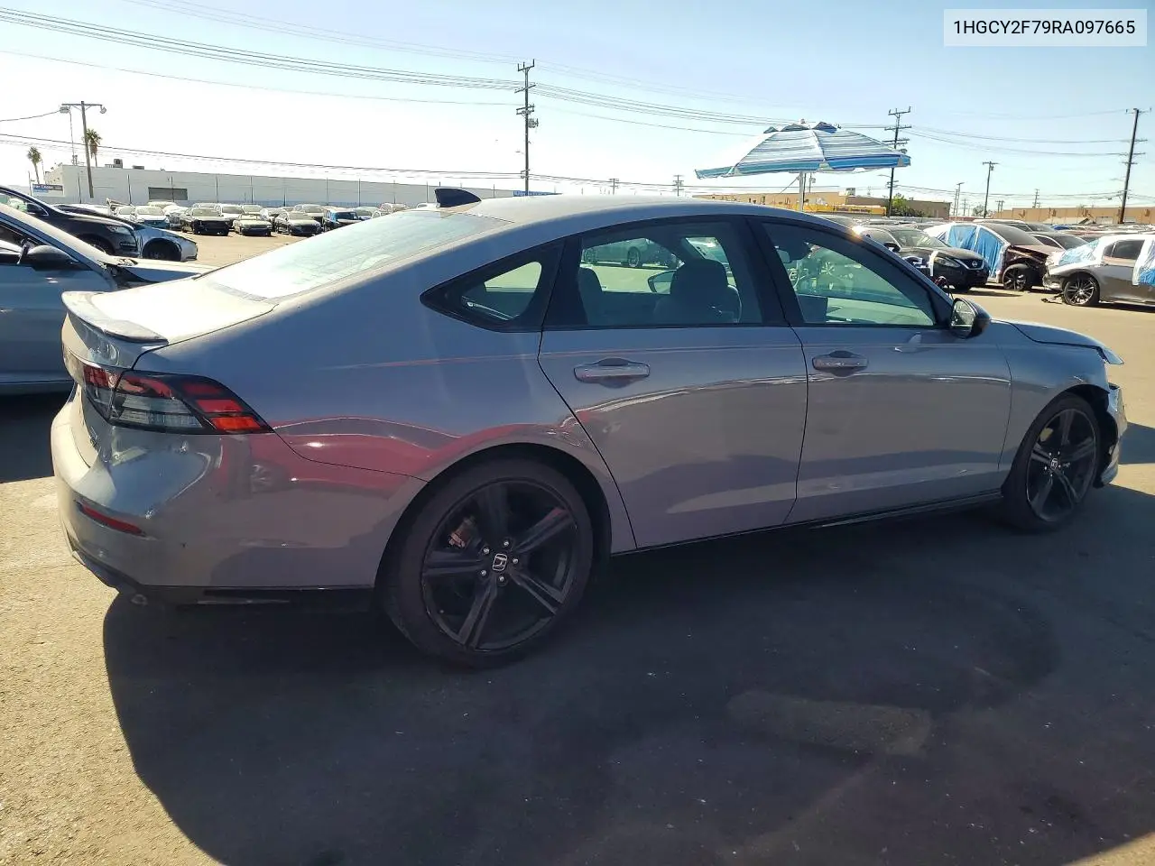 2024 HONDA ACCORD VIN 1HGCY2F79RA097665 — фото 3