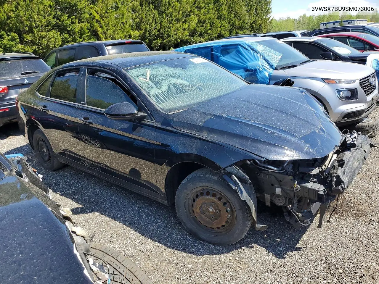 2025 VOLKSWAGEN JETTA VIN 3VWSX7BU9SM073006 — фото 4