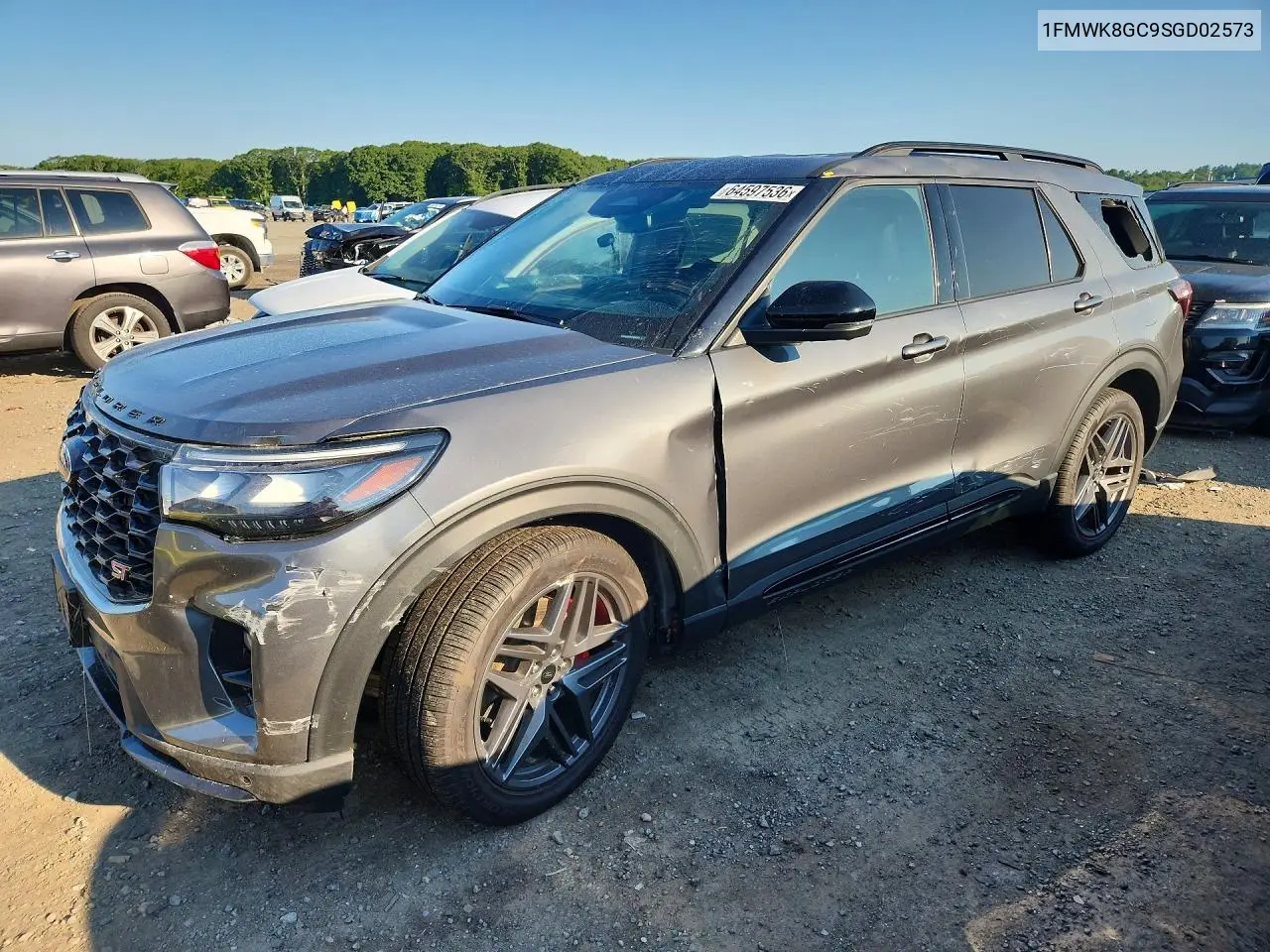 FORD EXPLORER 2025, VIN 1FMWK8GC9SGD02573