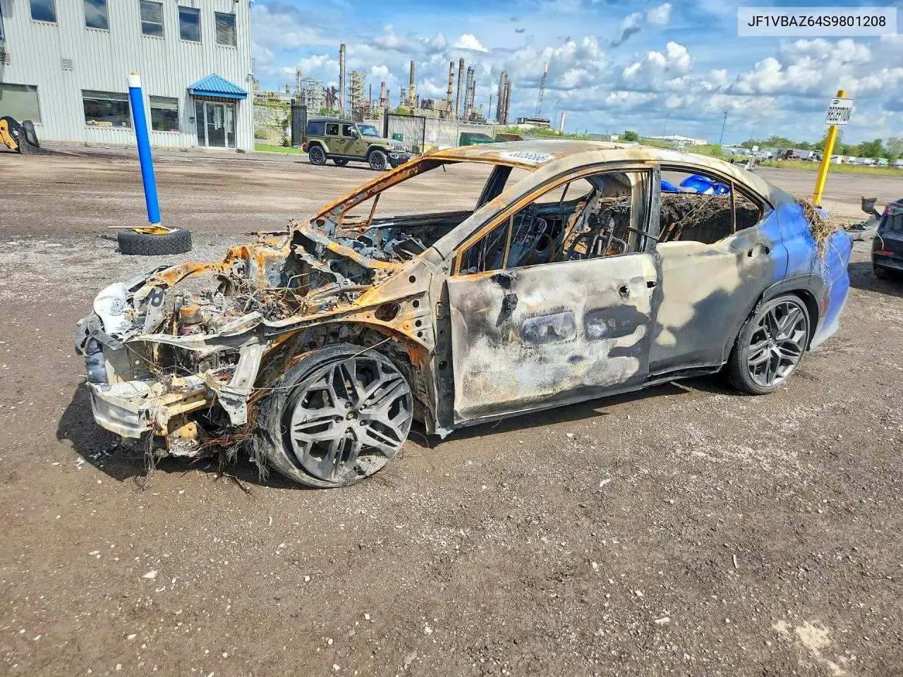 SUBARU WRX 2025, VIN JF1VBAZ64S9801208