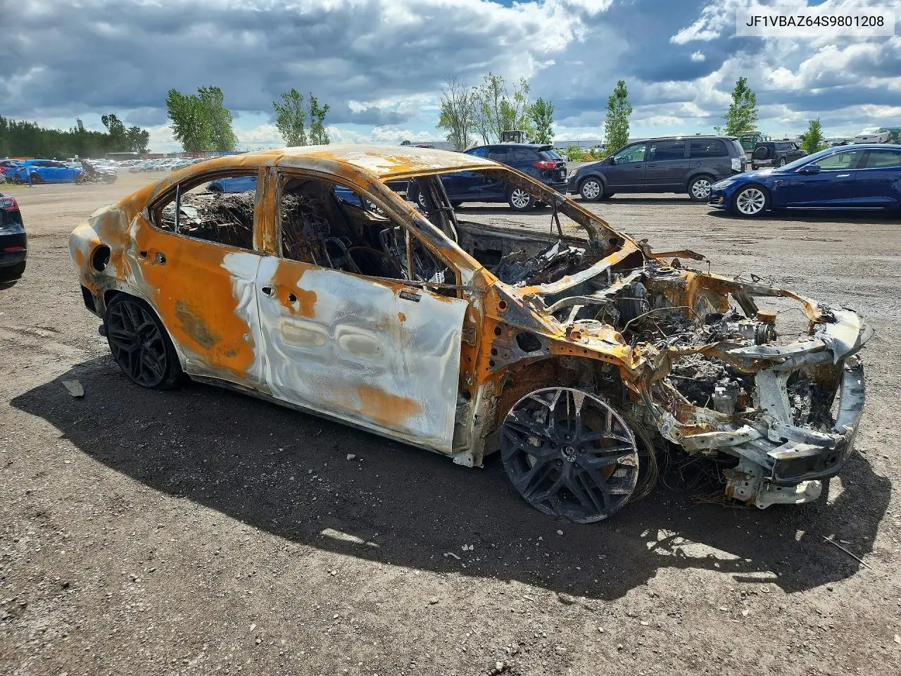 2025 SUBARU WRX VIN JF1VBAZ64S9801208 — фото 4