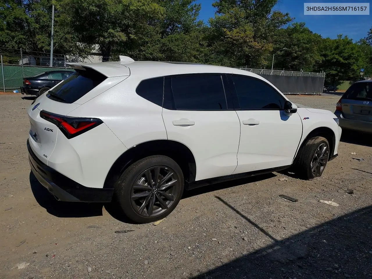 2025 ACURA ADX VIN 3HDSA2H56SM716157 — фото 3