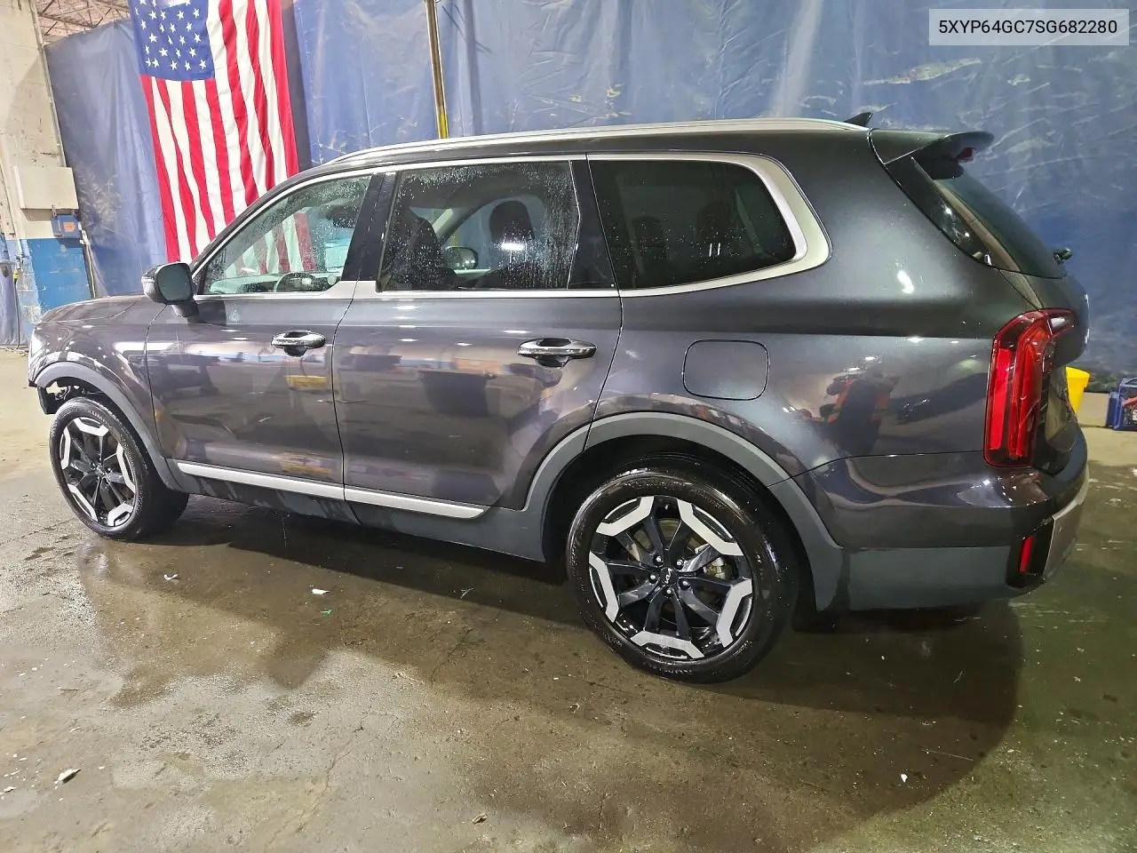 2025 KIA TELLURIDE VIN 5XYP64GC7SG682280 — фото 2