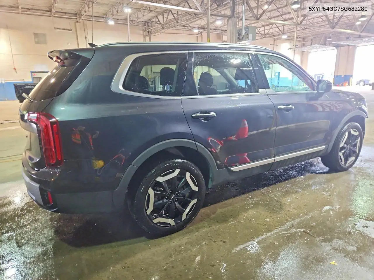 2025 KIA TELLURIDE VIN 5XYP64GC7SG682280 — фото 3