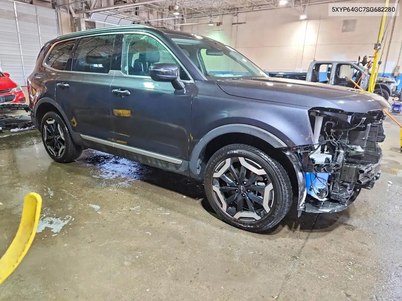 2025 KIA TELLURIDE VIN 5XYP64GC7SG682280 — фото 4