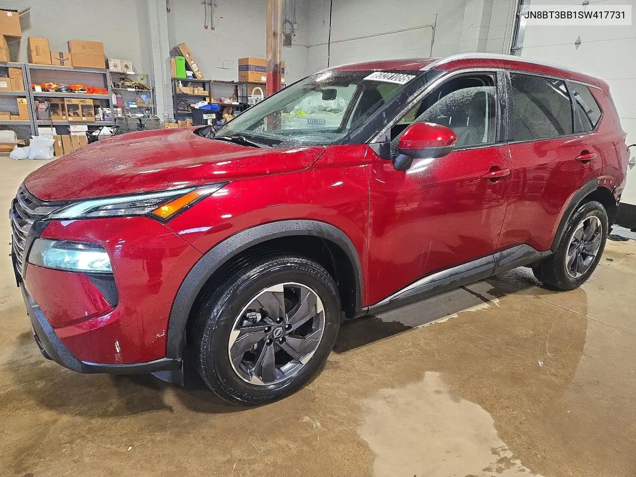NISSAN ROGUE 2025, VIN JN8BT3BB1SW417731