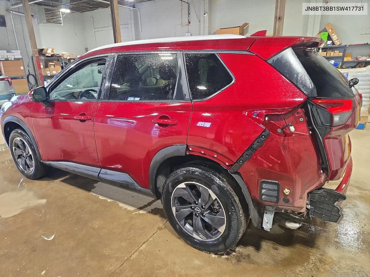 2025 NISSAN ROGUE VIN JN8BT3BB1SW417731 — фото 2
