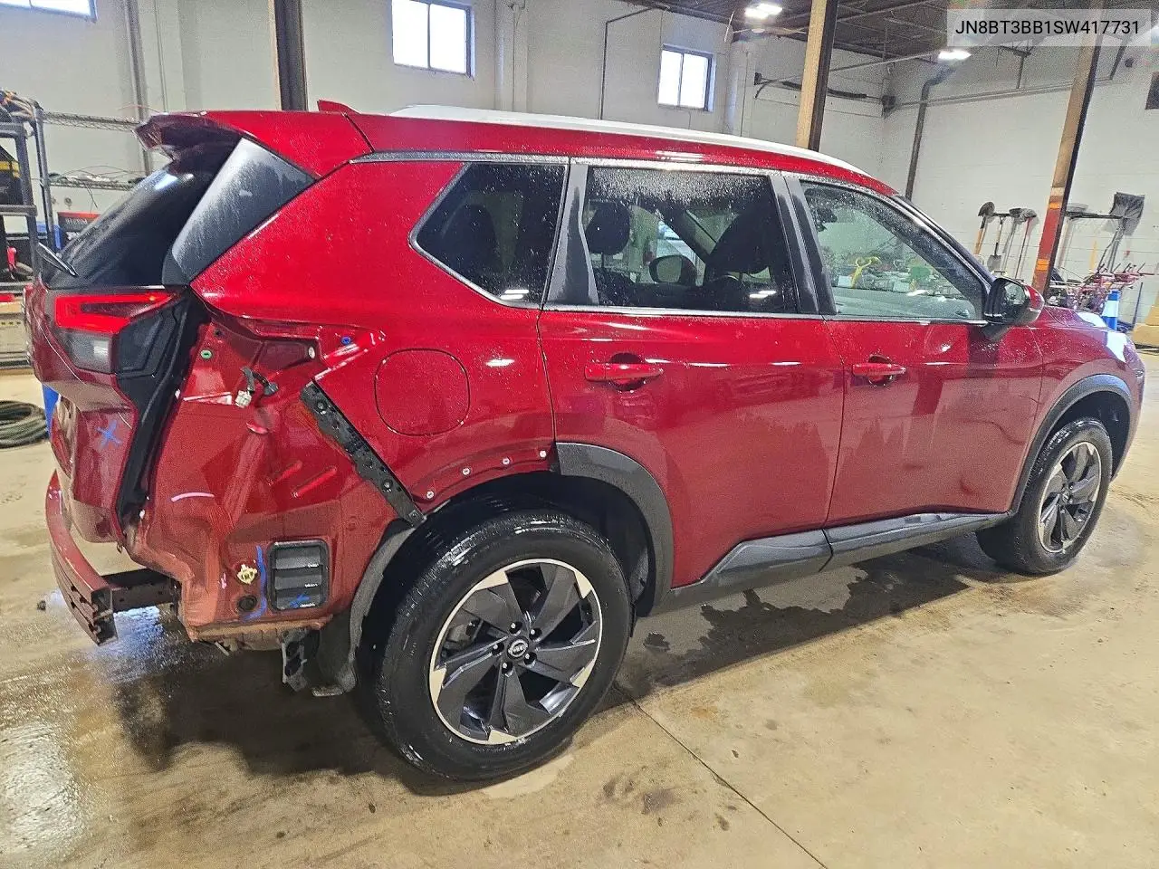 2025 NISSAN ROGUE VIN JN8BT3BB1SW417731 — фото 3