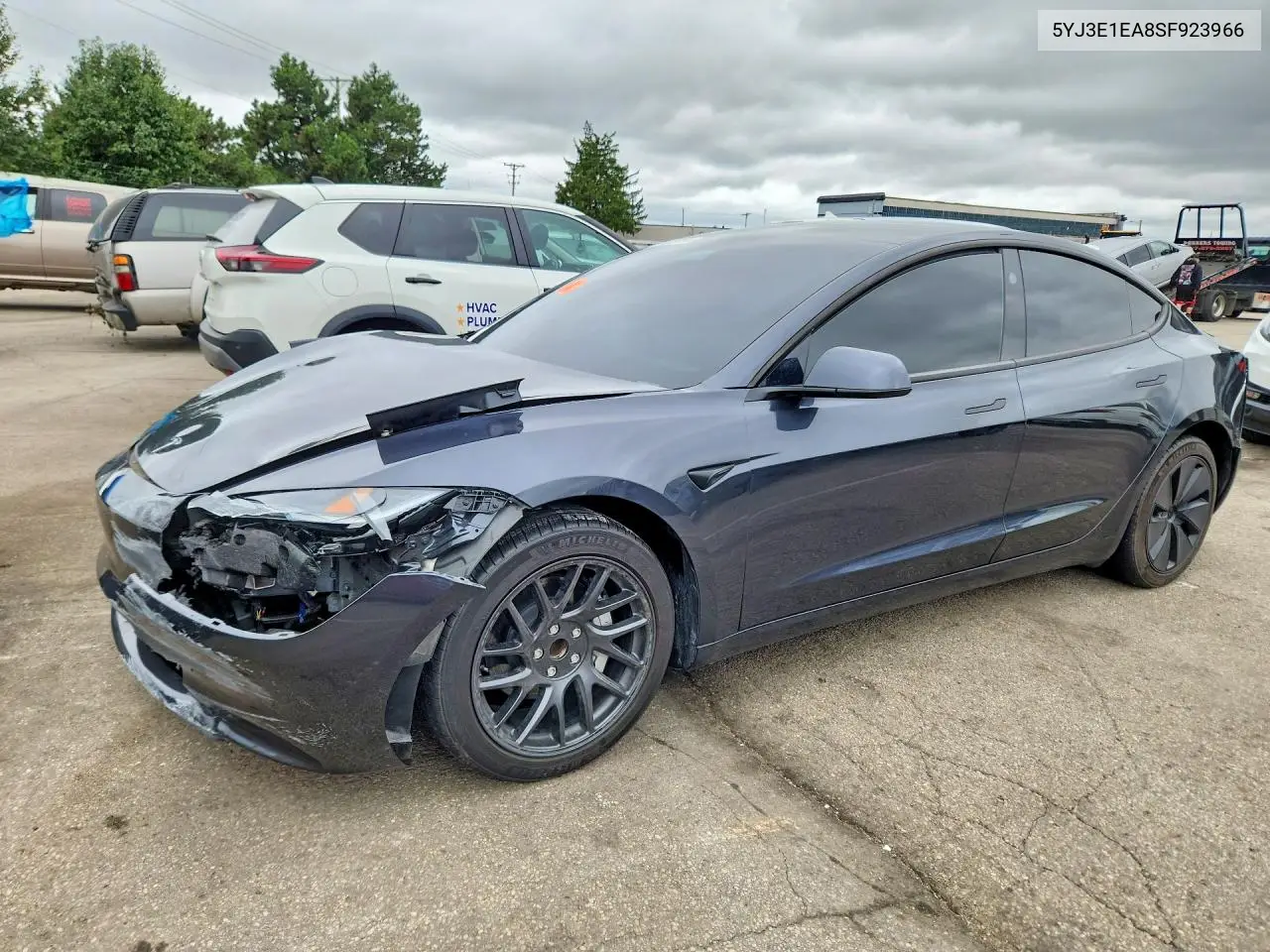 TESLA MODEL 3 2025, VIN 5YJ3E1EA8SF923966