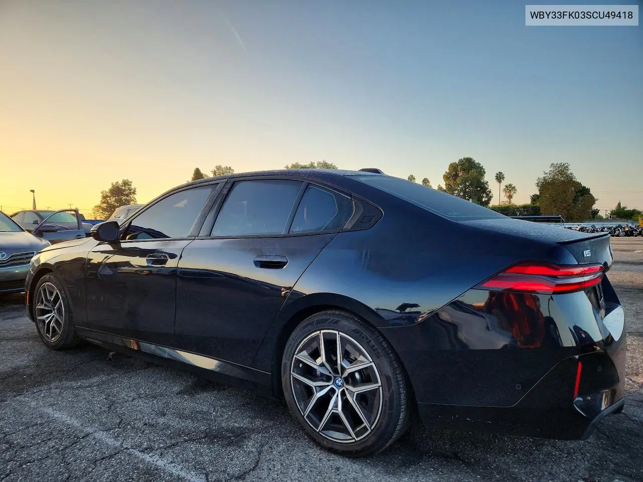 2025 BMW I5 VIN WBY33FK03SCU49418 — фото 2