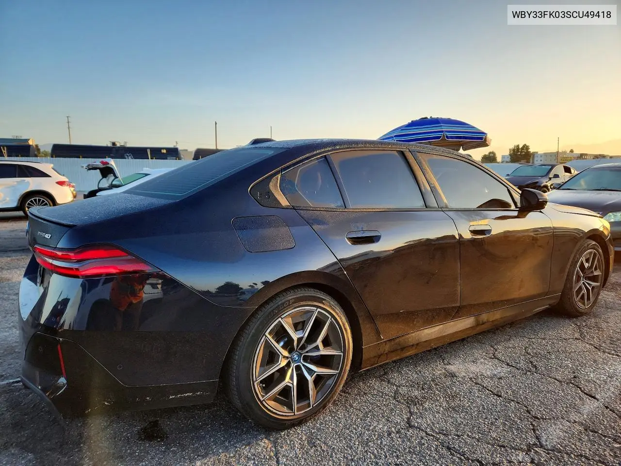 2025 BMW I5 VIN WBY33FK03SCU49418 — фото 3