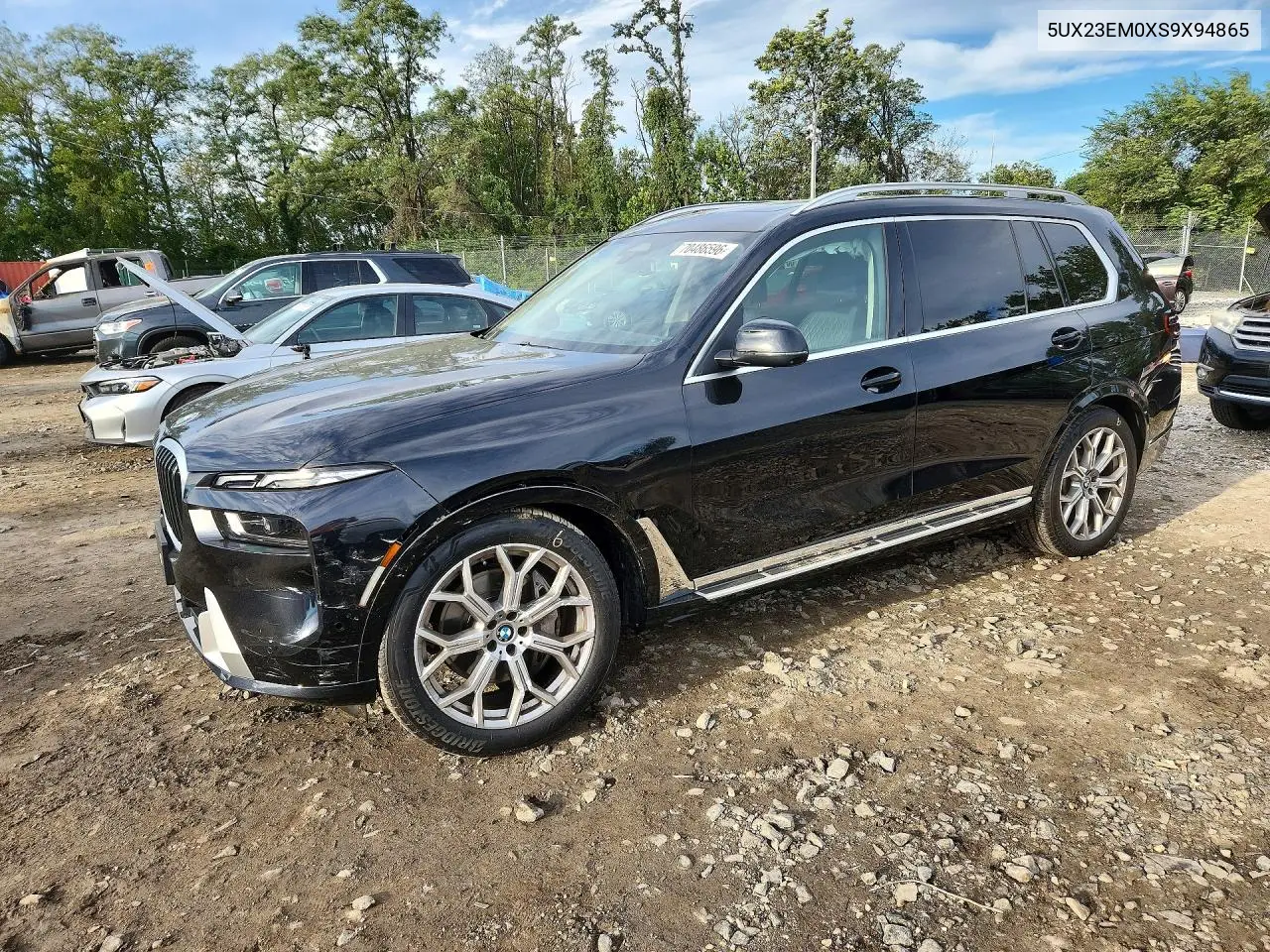 BMW X7 2025, VIN 5UX23EM0XS9X94865