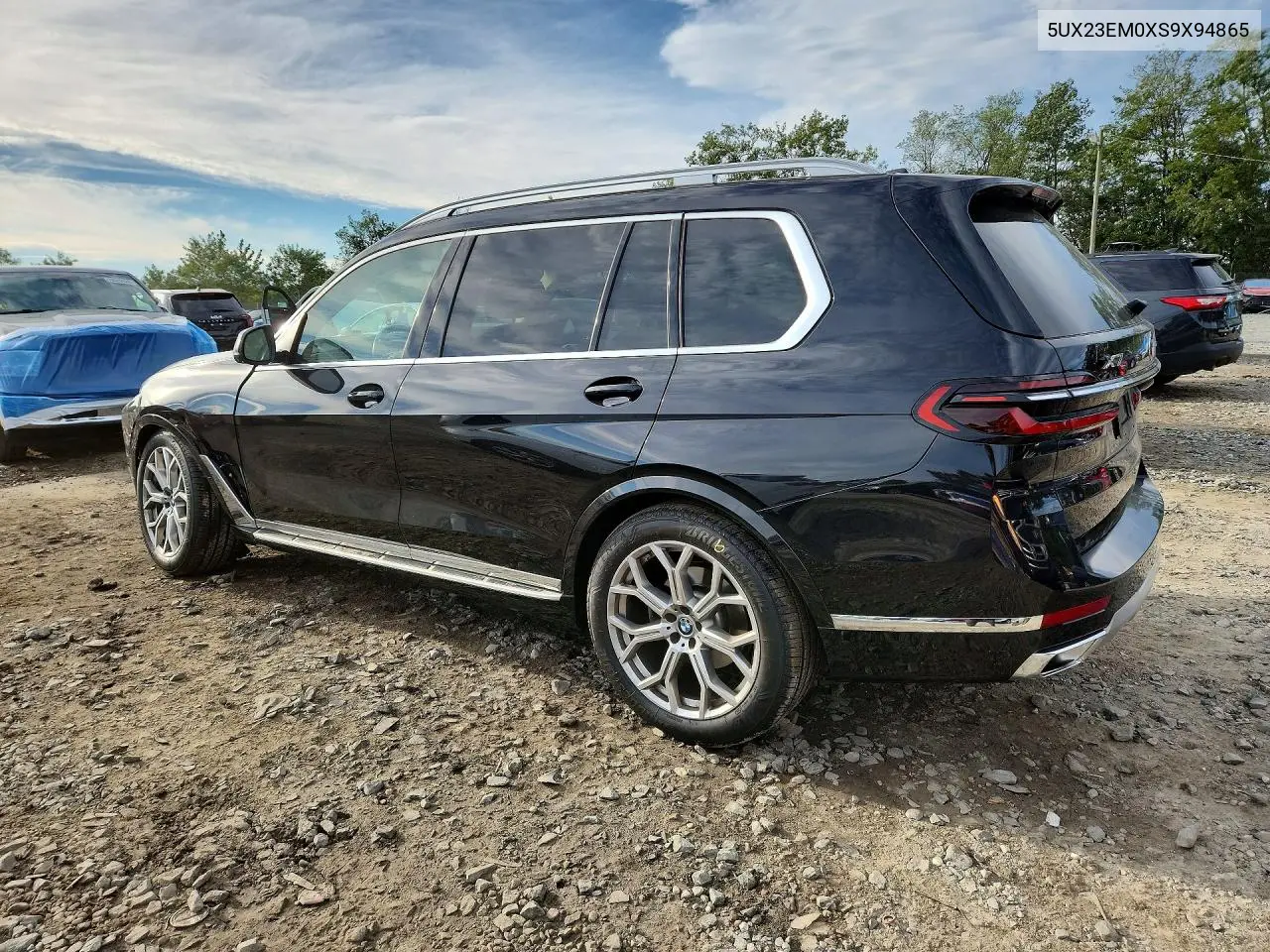 2025 BMW X7 VIN 5UX23EM0XS9X94865 — фото 2