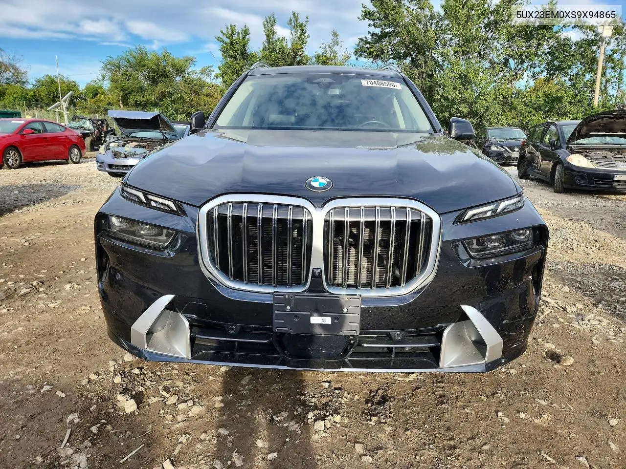 2025 BMW X7 VIN 5UX23EM0XS9X94865 — фото 5