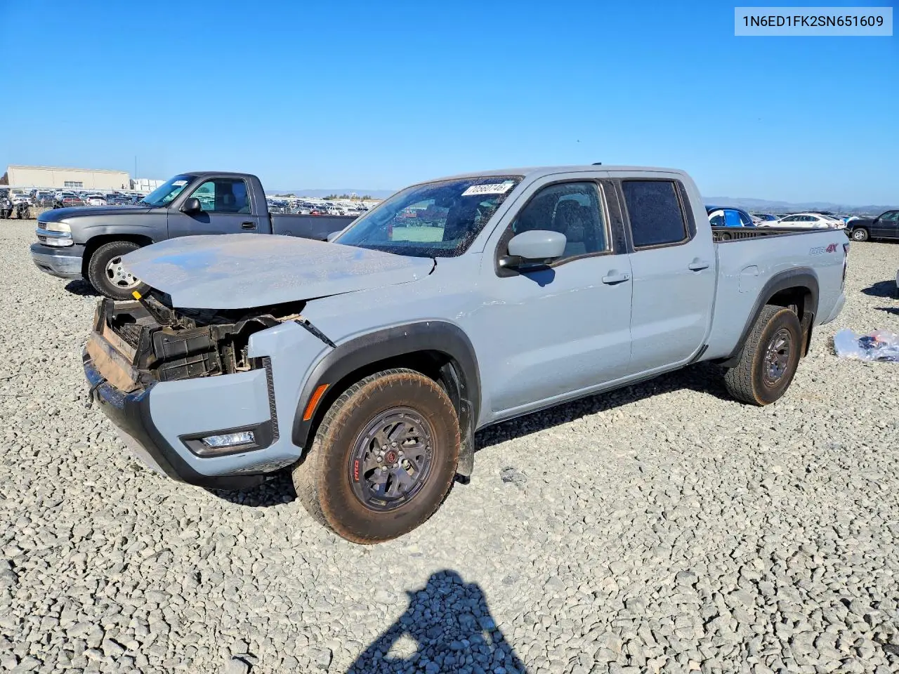 NISSAN NAVARA (FRONTIER) 2025, VIN 1N6ED1FK2SN651609