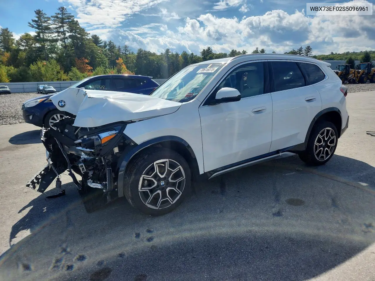 BMW X1 2025, VIN WBX73EF02S5096961