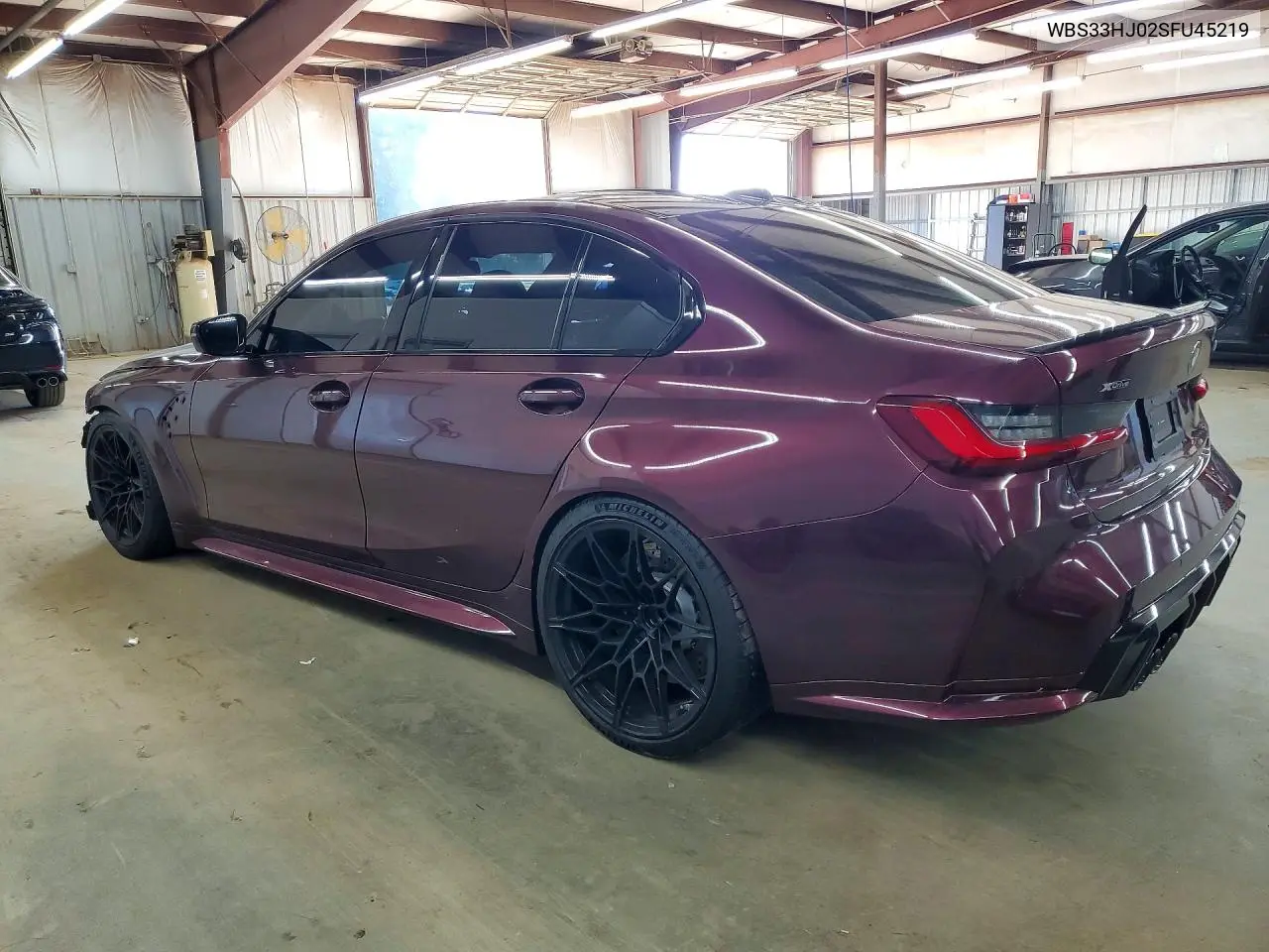 2025 BMW M3 VIN WBS33HJ02SFU45219 — фото 2