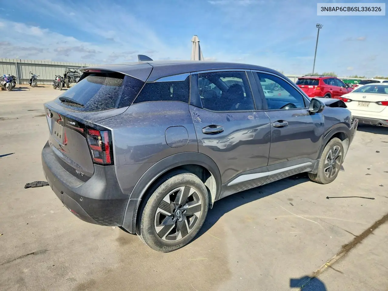 2025 NISSAN KICKS VIN 3N8AP6CB6SL336326 — фото 3