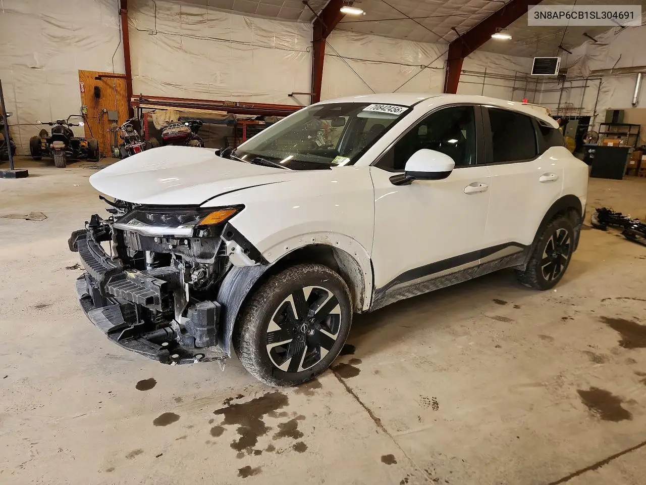 NISSAN KICKS 2025, VIN 3N8AP6CB1SL304691