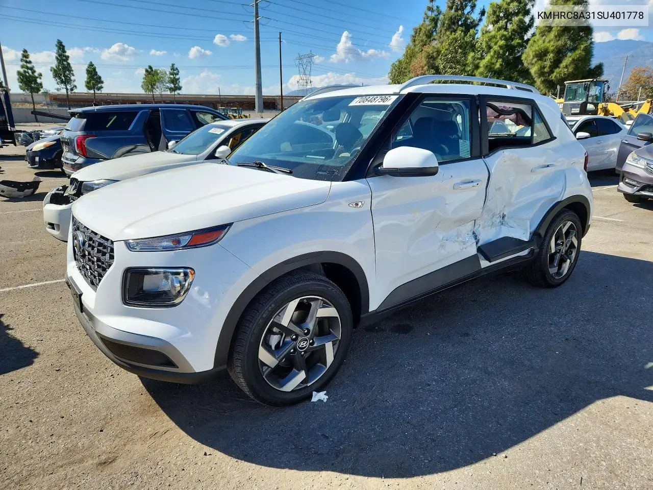 HYUNDAI VENUE 2025, VIN KMHRC8A31SU401778