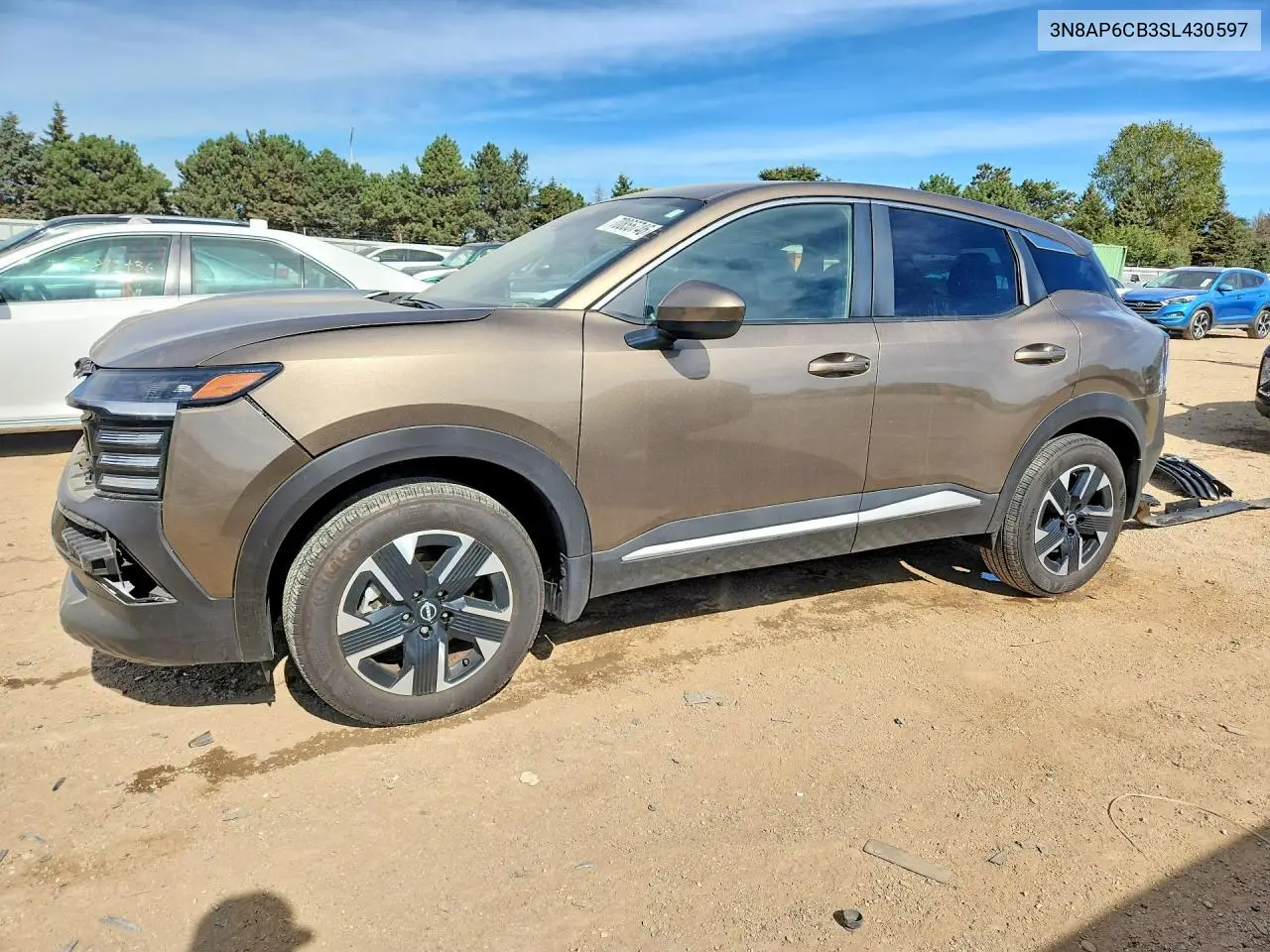 NISSAN KICKS 2025, VIN 3N8AP6CB3SL430597