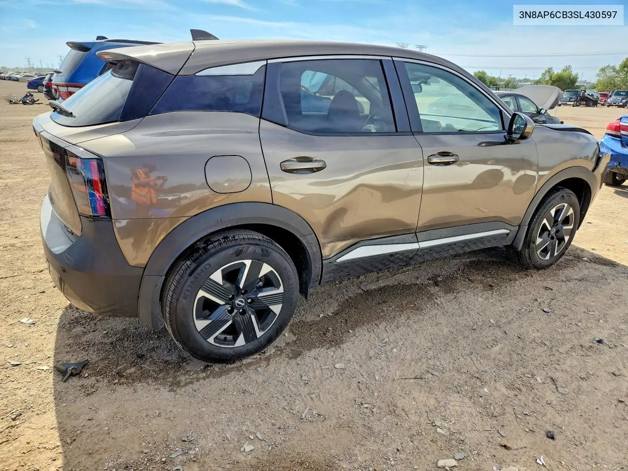 2025 NISSAN KICKS VIN 3N8AP6CB3SL430597 — фото 3