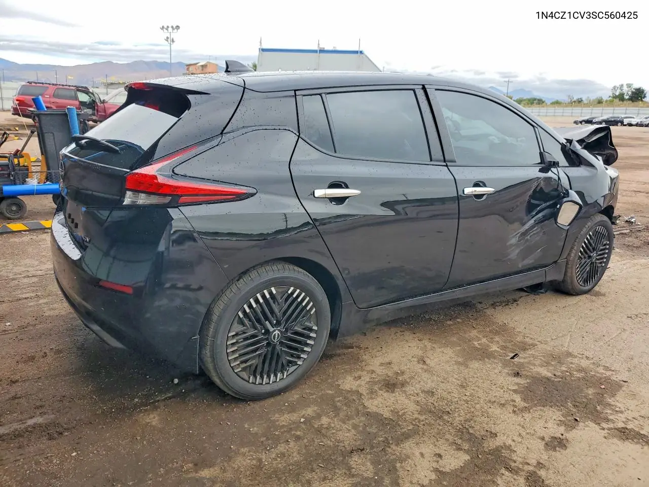 2025 NISSAN LEAF VIN 1N4CZ1CV3SC560425 — фото 3