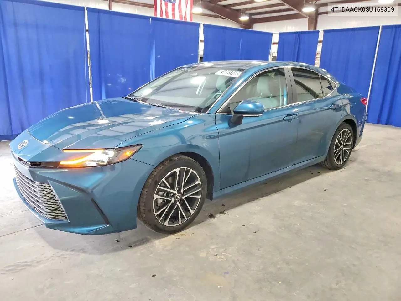 TOYOTA CAMRY 2025, VIN 4T1DAACK0SU168309