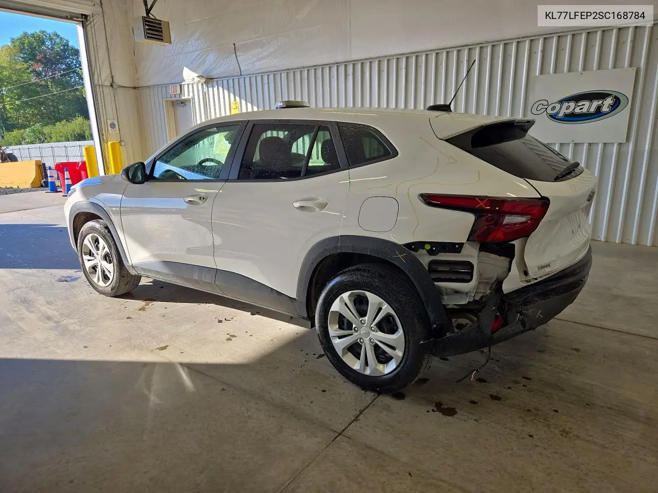 2025 CHEVROLET TRAX VIN KL77LFEP2SC168784 — фото 2