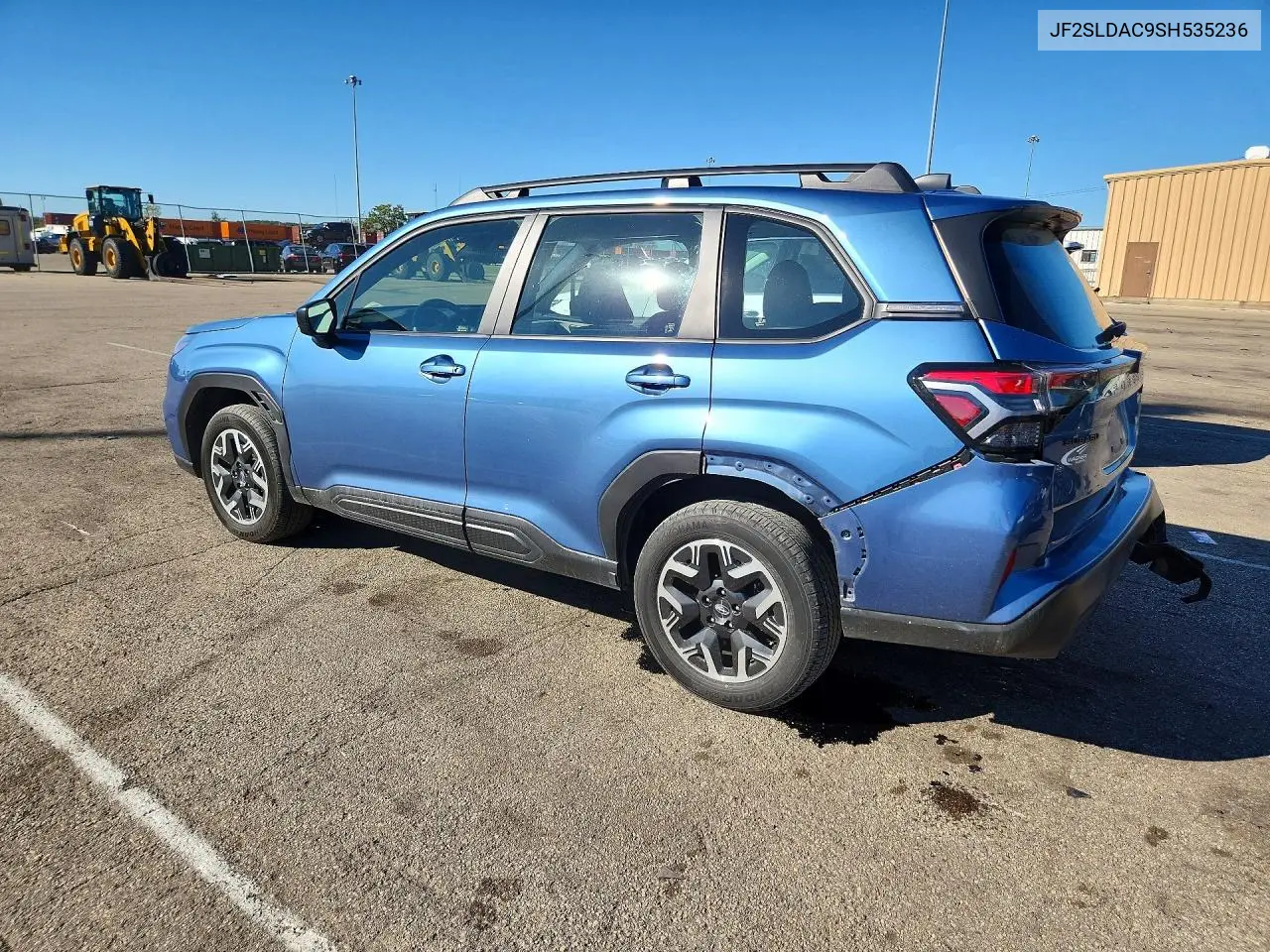 2025 SUBARU FORESTER VIN JF2SLDAC9SH535236 — фото 2